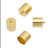 Zdjęcie - Końcówki w kolorze złota 11,5mm